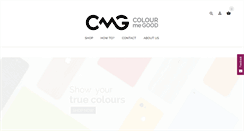 Desktop Screenshot of colourmegood.com